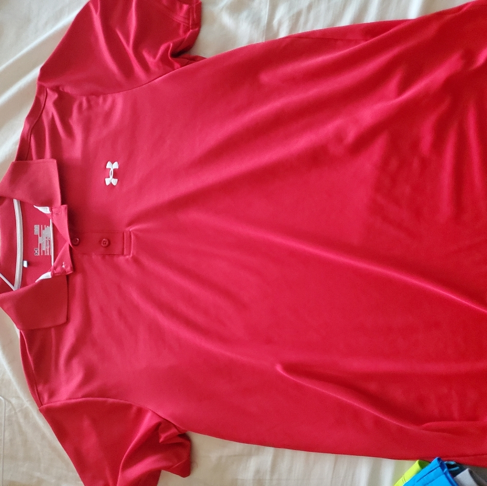 Under armour golf polo